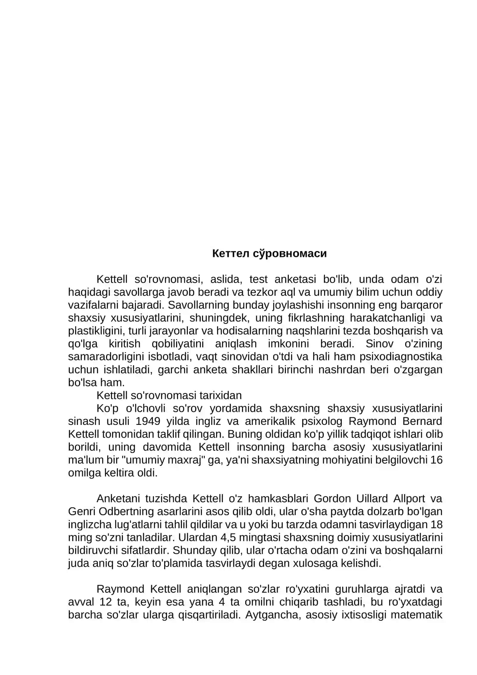 MUSTAQL ISHI kettel so'rovnomasi 4