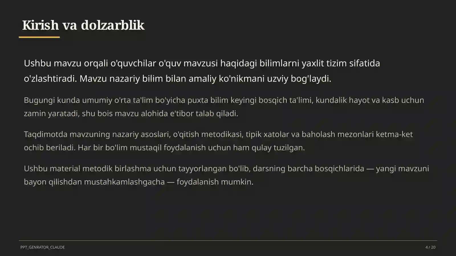 2026-2027 O'quv yili mavzulari: tarbiyaviy soatlarni rejalashtirish 4