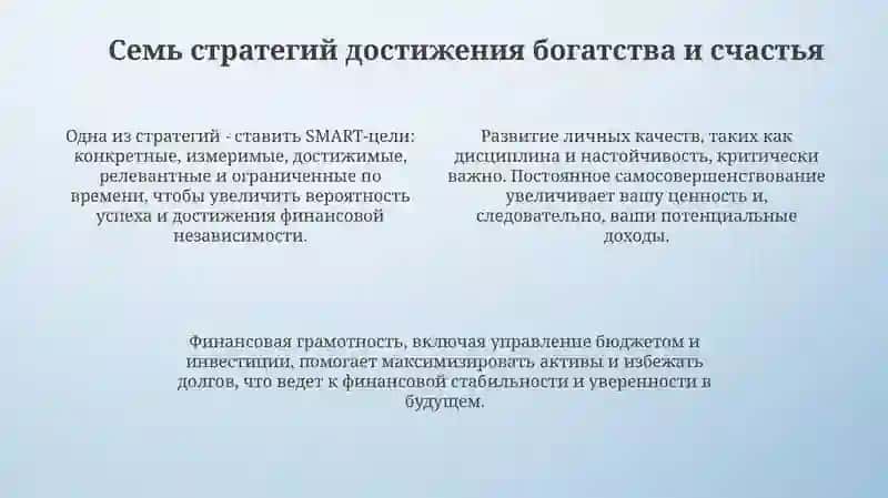 ДжимРонСемьстратегийдостижениябогатстваисчастья 4