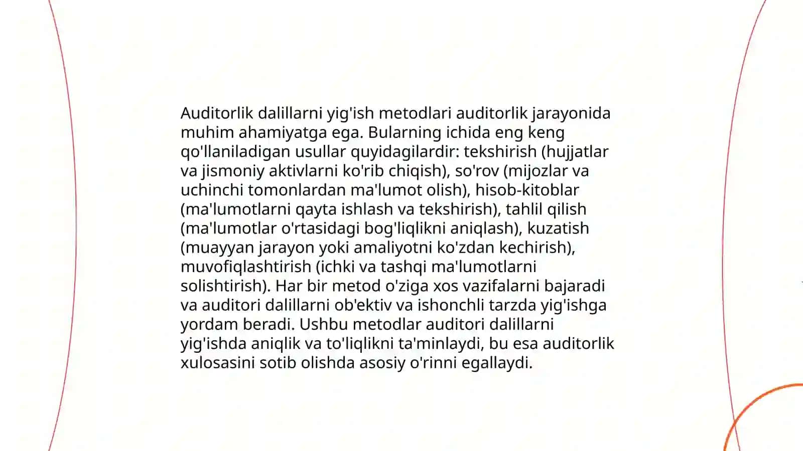 Auditorlik dalillar 4
