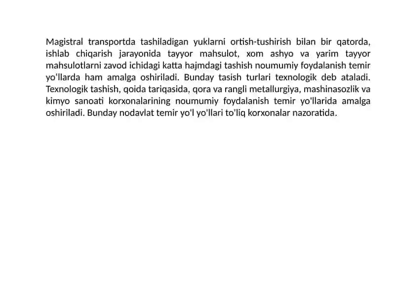 Temir yo‘l shoxobcha yo‘llarini eksploatatsiya qilish tartibi 4