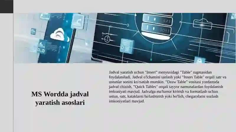 Axborot texnologiyalari 4