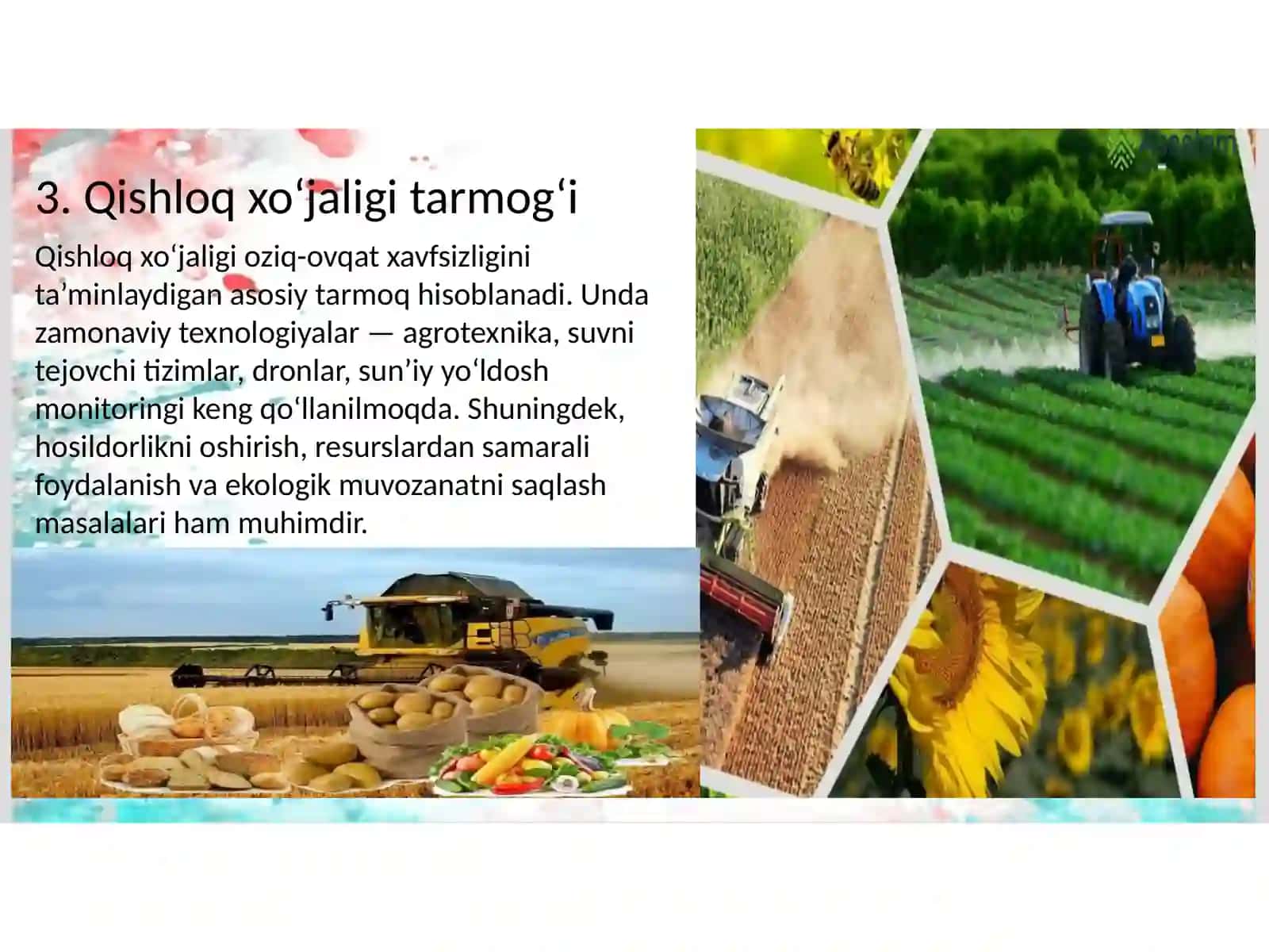 Xalq xo‘jaligining turlisohalarivatarmoqtexnologiyalaridanfoydalanishyo‘llari 4