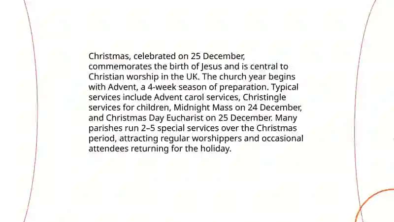 Christmas in the UK Presentation 4