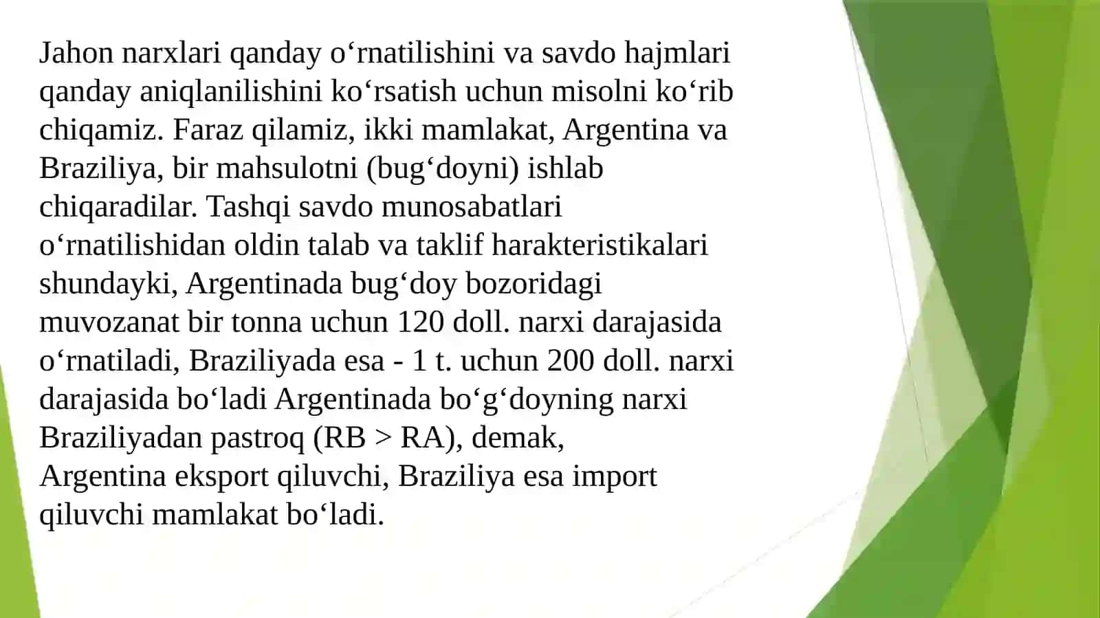 Xalqaro savdo 4