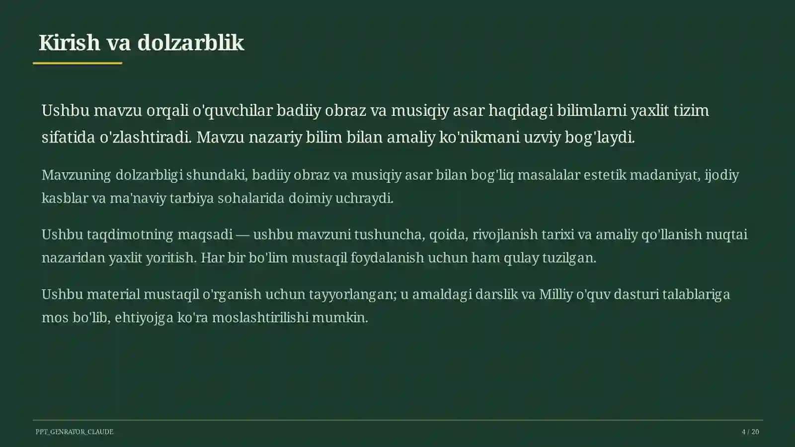 Tasviriy san'at va musiqa (1–7) 4