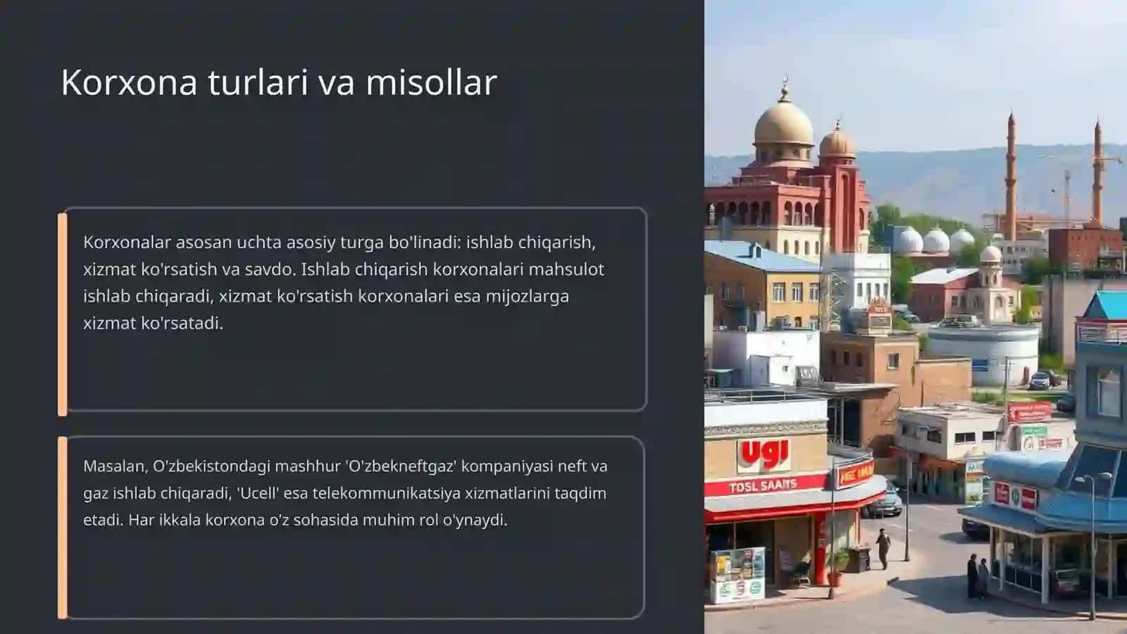 Korxona-mustaqil xo'jalik faoliyatini yurituvchi bozor subyekti 4