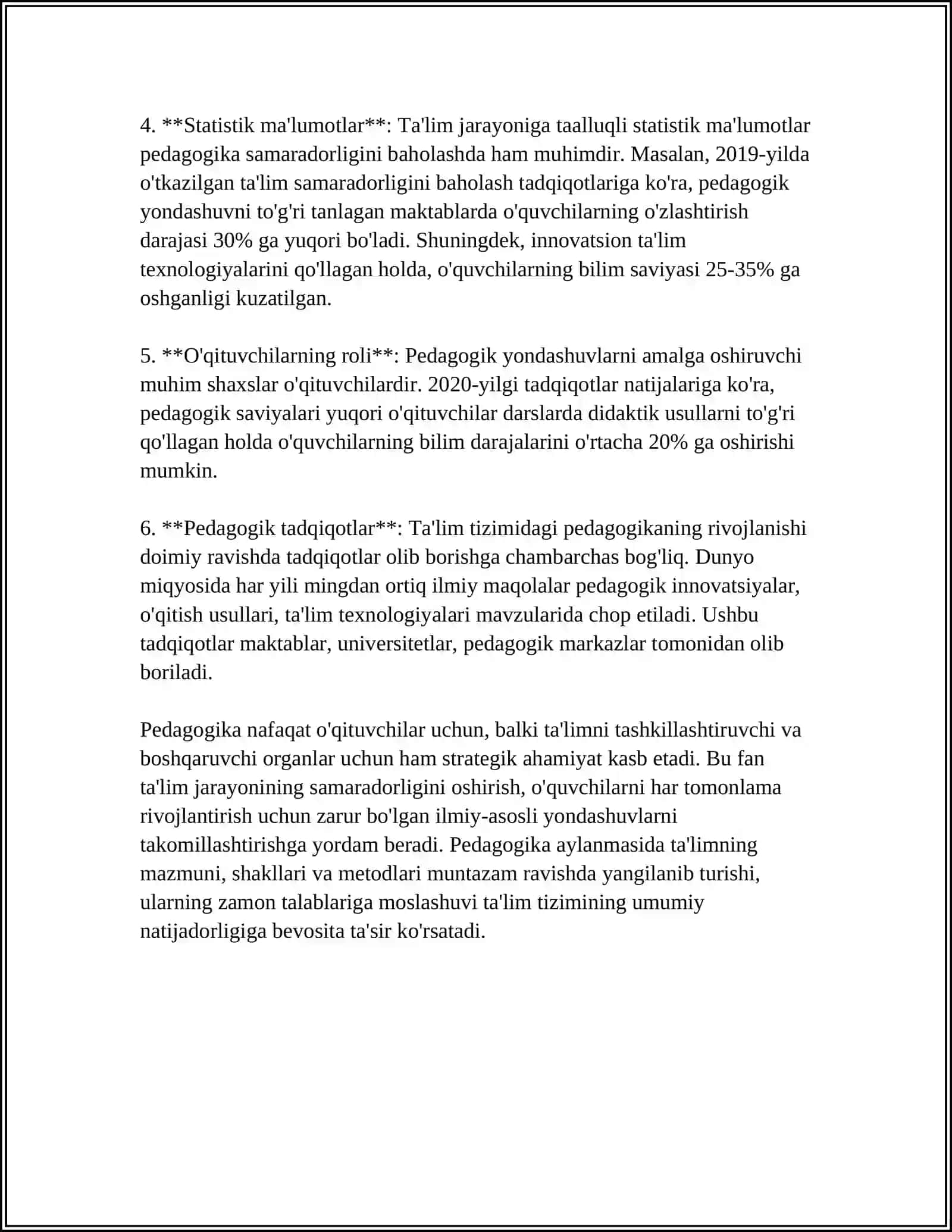 PEDAGOGIKA KASBNING JAMIYAT TARAQQIYOTDA TUTGAN OʻRNI 4