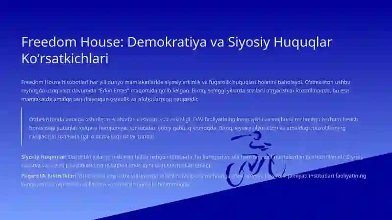 SIYOSIY-HUQUQIY SOHADAGI XALQARO REYTINGLAR 4