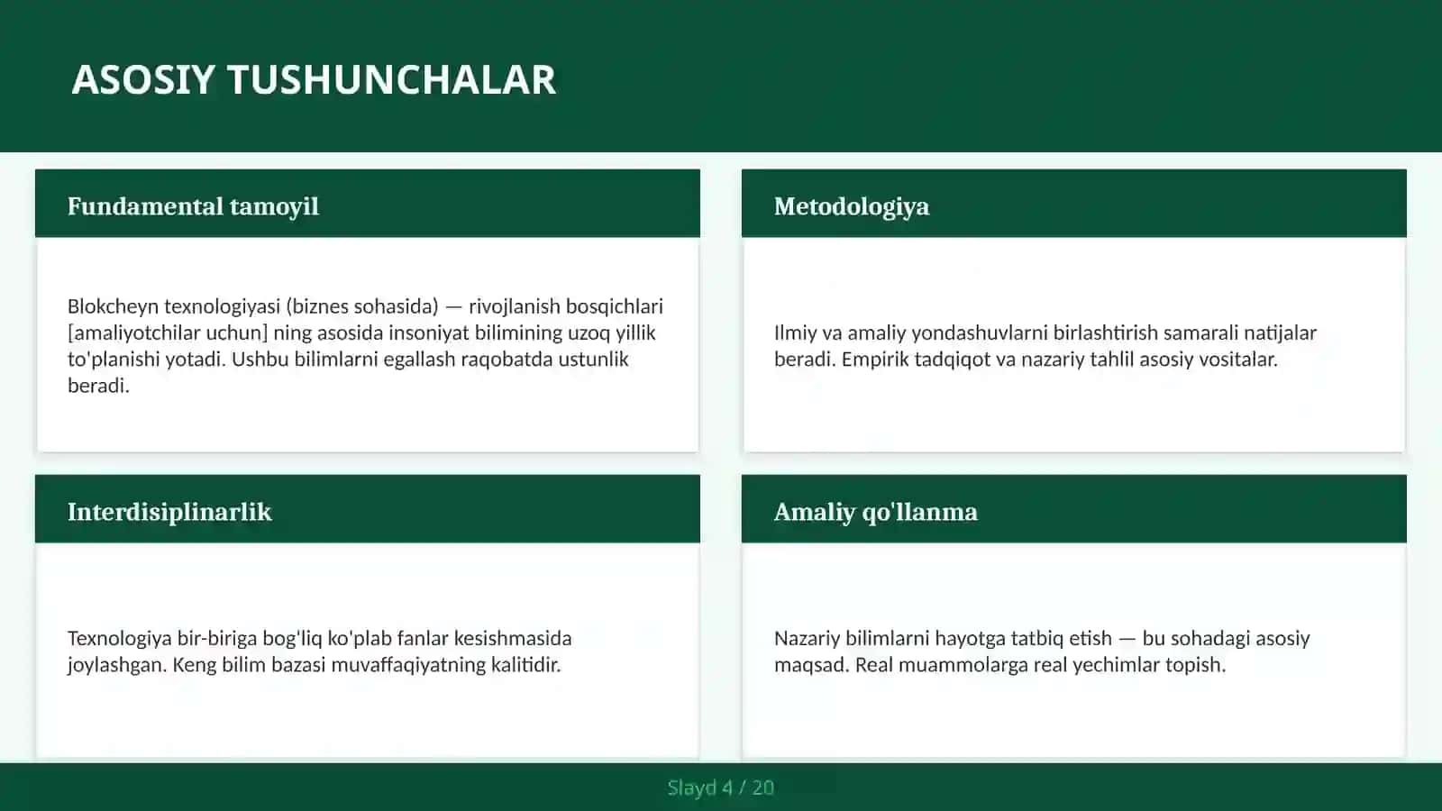 Blokcheyn Texnologiyasi (Biznes Sohasida) - Rivojlanish Bosqichlari [Amaliyotchilar Uchun] 4