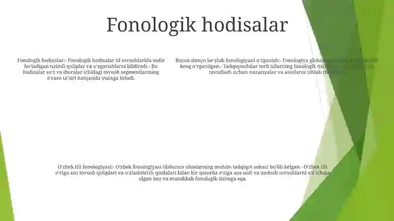 Fonologiyaning Jahon Va OʻZbek Tili Miqyosida OʻRganilishi 4