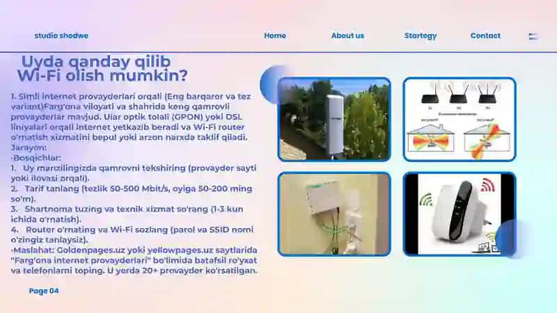 Wi-fi, Bluetooth, tarmoq kabellari 4