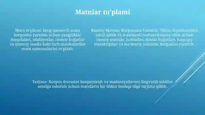 Rasmiy Matnlar Korpusini Yaratish 4