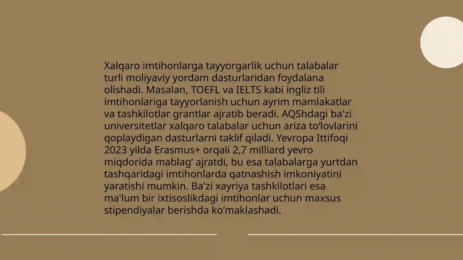 Oʻqish uchun stipendiyalar va grantlar 4