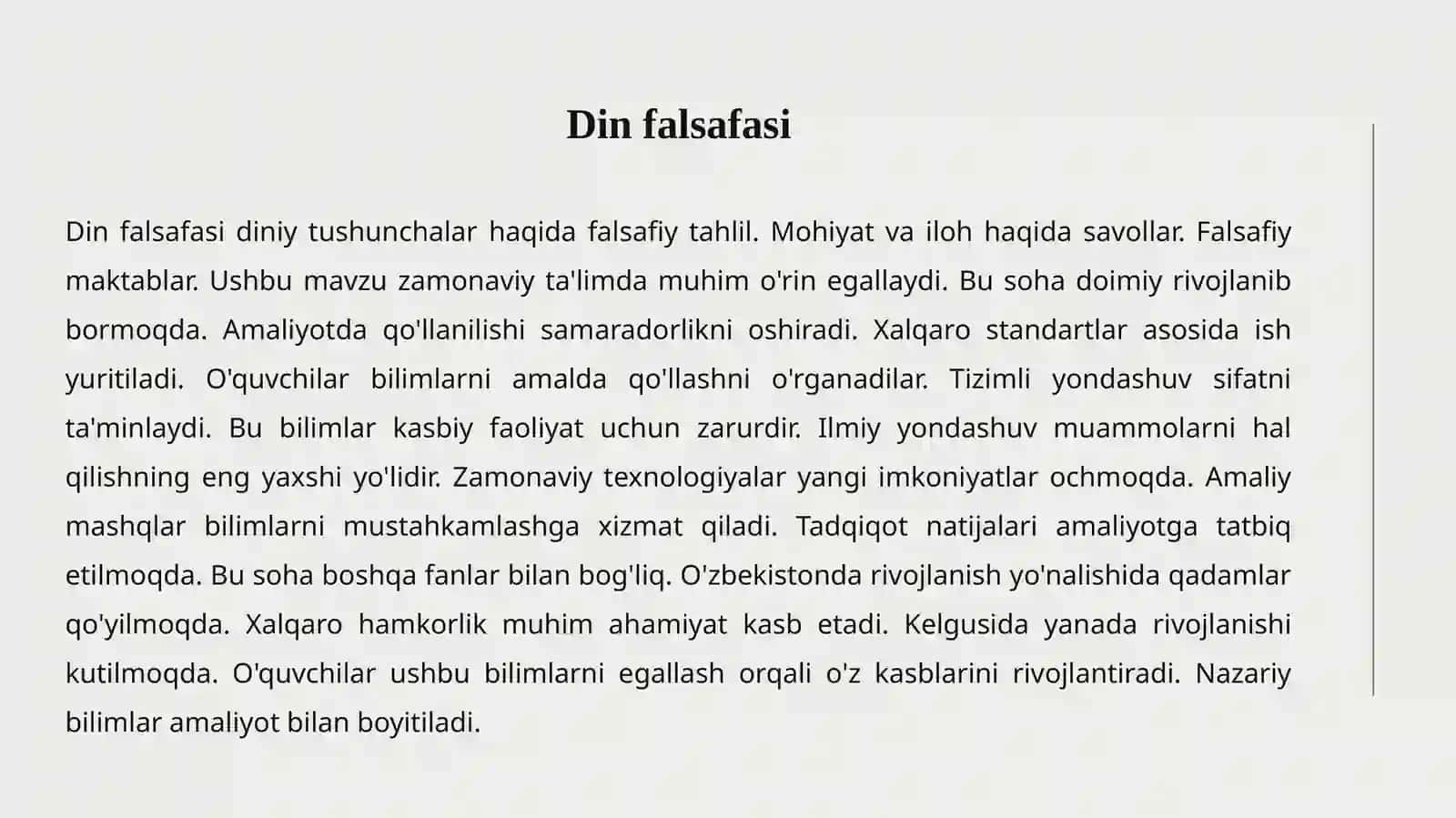 Din va dinshunoslik 4