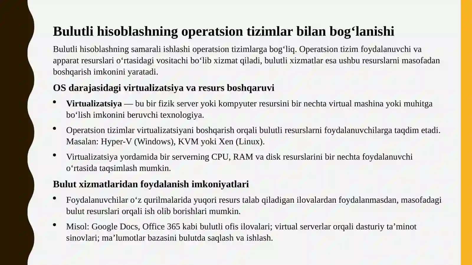 Bulutlihisoblashningasoslarivaoperatsiontizimlardaqo‘llanilishi 4
