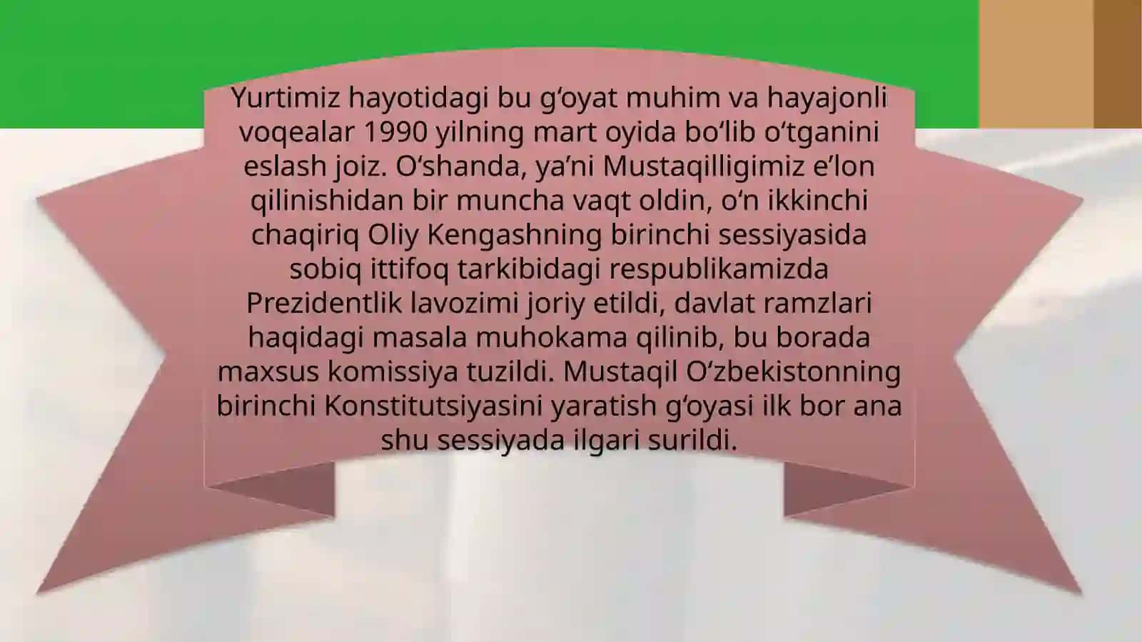 Konstitutsiya (Constitution) 4