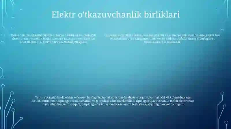 Eritmalarning Elektr Òtkazuvchanligi 4