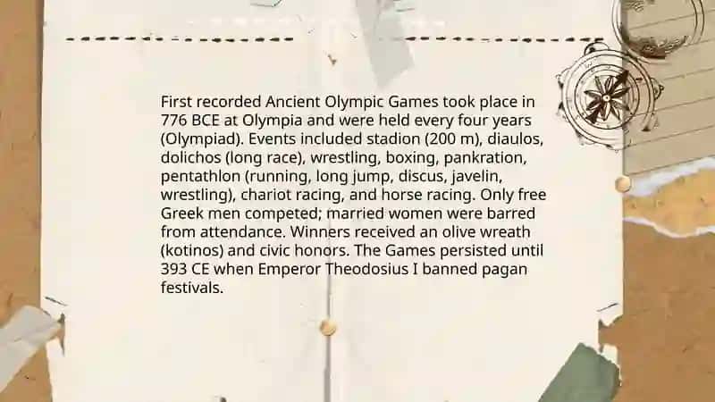 The Olympic Games 4
