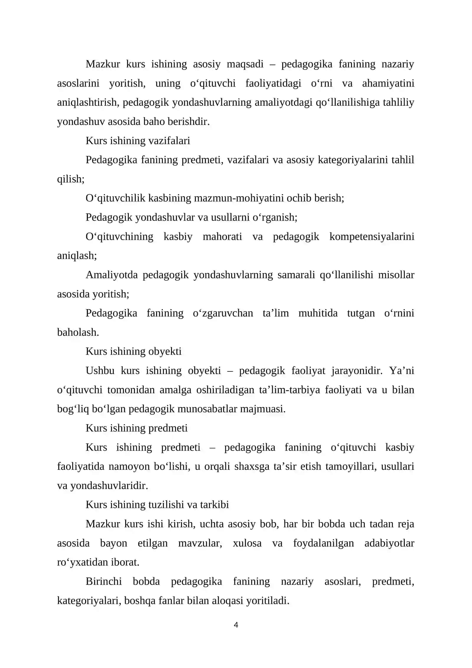 PEDAGOGIKA TUSHUNCHA UNING O'QITUVCHI FAOLIYATIDA TUTGAN O'RNI VA AHAMIYATI 4