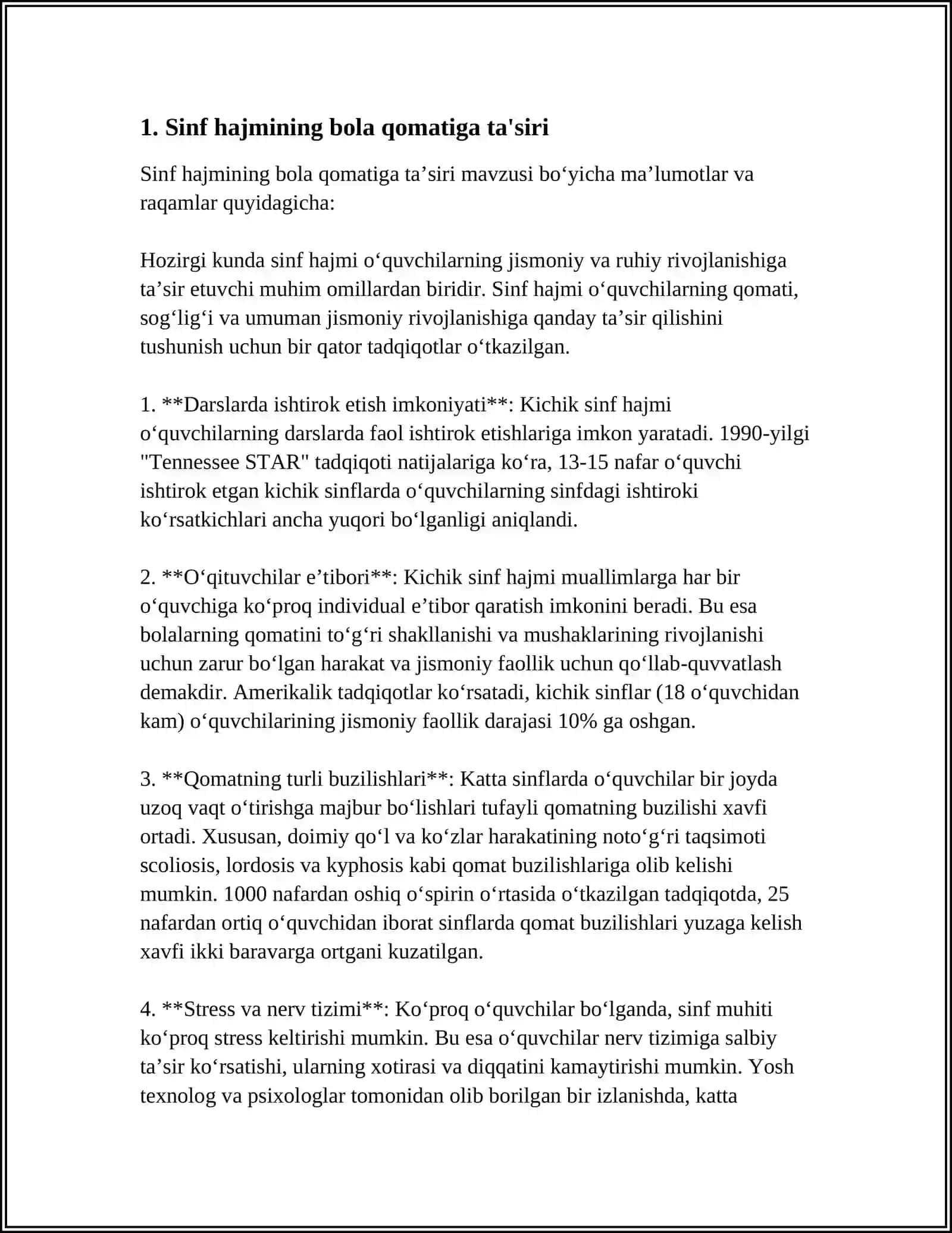 BOLALARNING QAD-QOMATINI SHAKLLANISHIGA SINF VA SINF JIHOZLARINING TA'SIRI 4