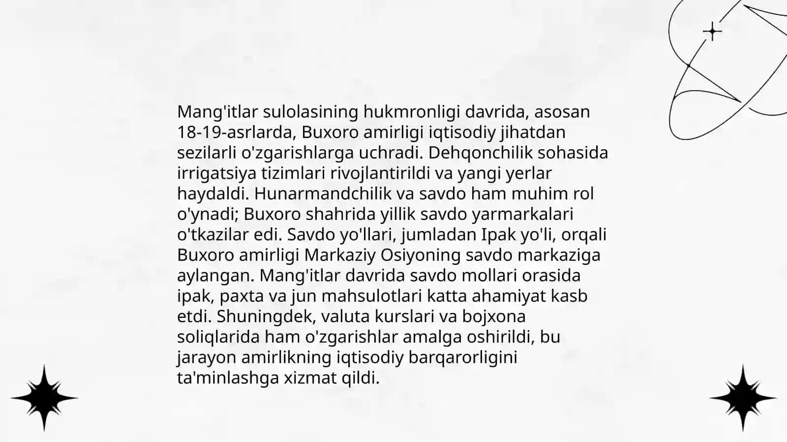 Mang'itlar Boshqar uvi Davri 4