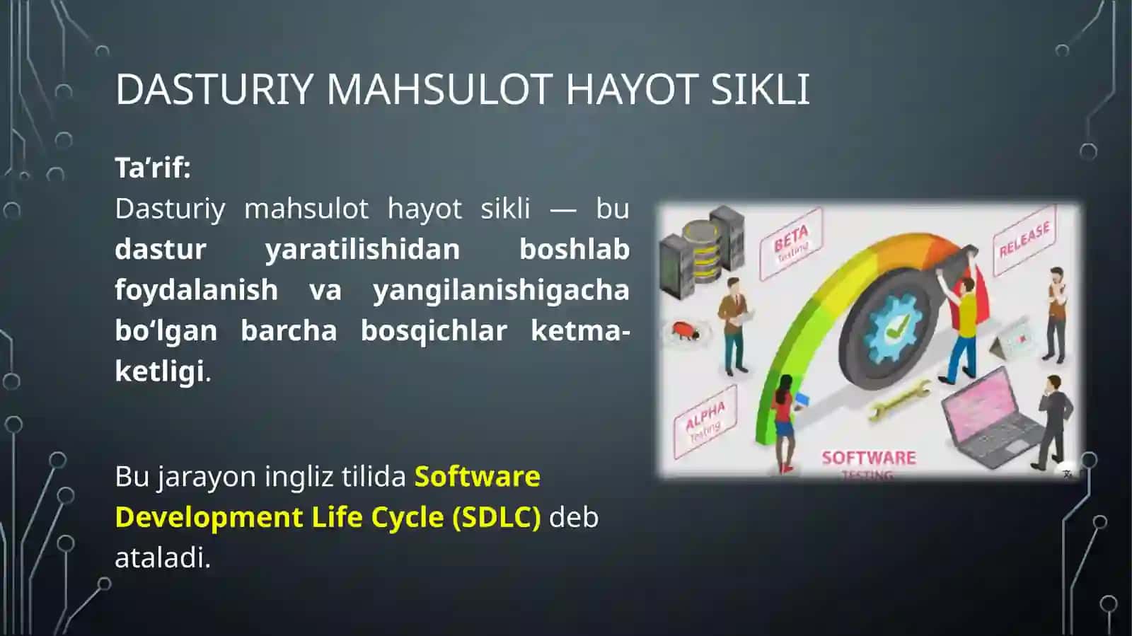 Alfa sinov va Beta sinovlari 4