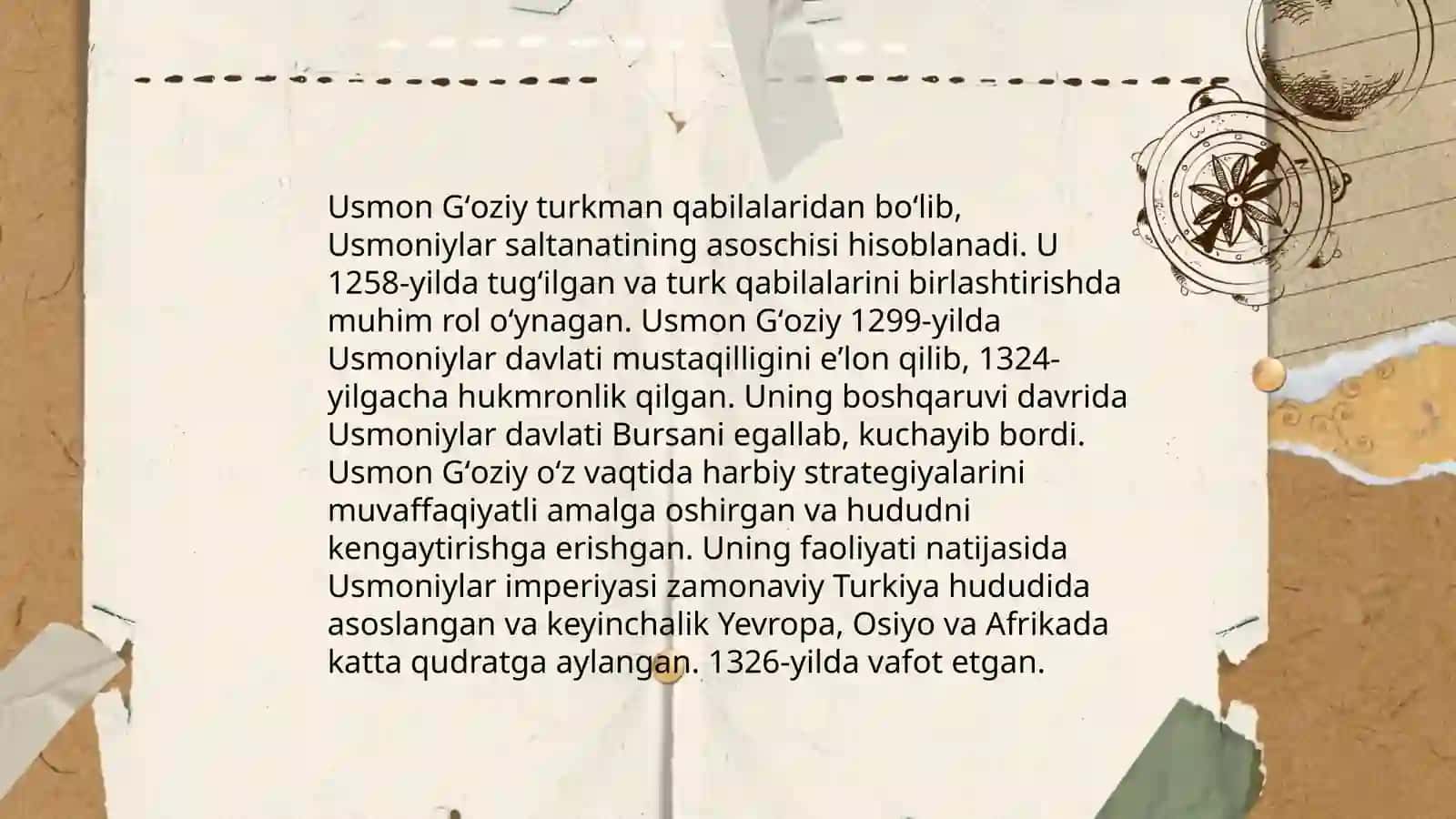 Usmoniylar imperiyasining tashkil topishi 4