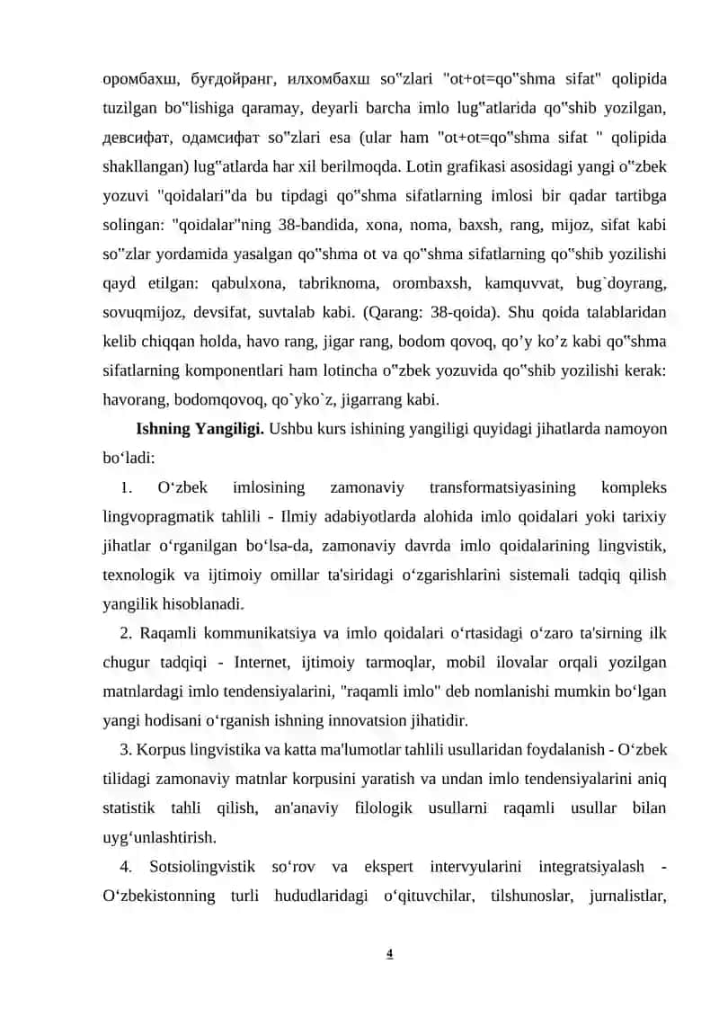 O‘zbek Tili Imloviy Qoidalari 4