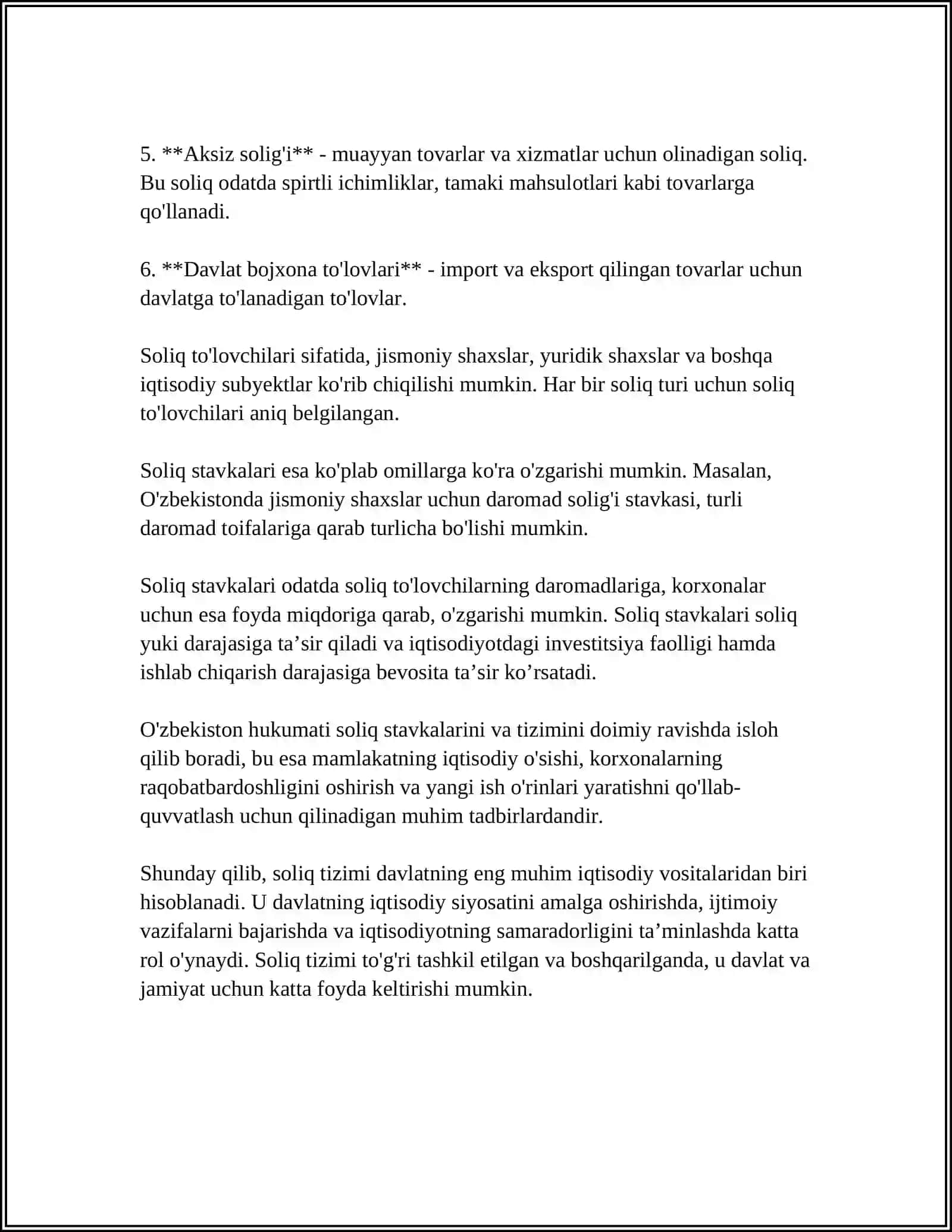 GONGKONG SOLIQ TIZIMI 4