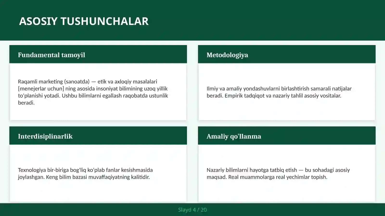 Raqamli marketing (Sanoatda) - Etik va Axloqiy Masalalari [Menejerlar Uchun] 4