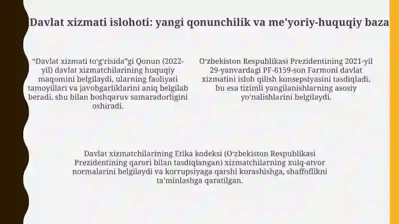 Mustaqillik yillarida davlat boshqaruv tizimida amalga oshirilgan islohotlar 4