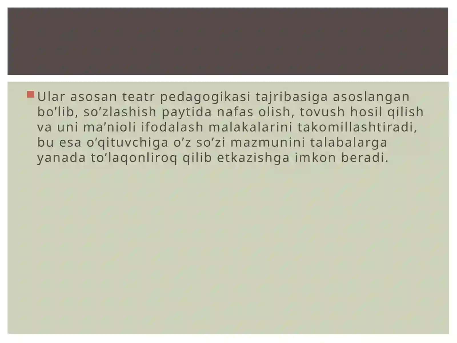 Nutq texnikasi va ma’daniyati 4