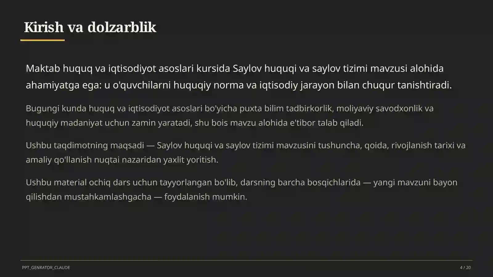 Huquq va iqtisodiyot asoslari (9–11) 4