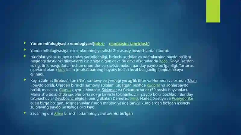 TIBBIYOTDA LOTIN YUNON MIFOLOGIYASI 4