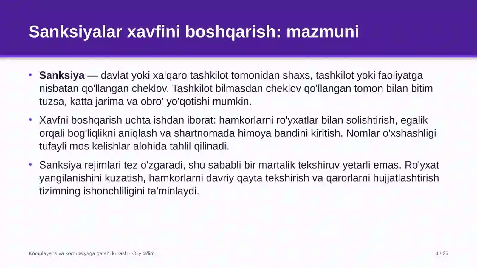 akusherlik va ginekologiyada sanksiyalar xavfini boshqarish 4566 4
