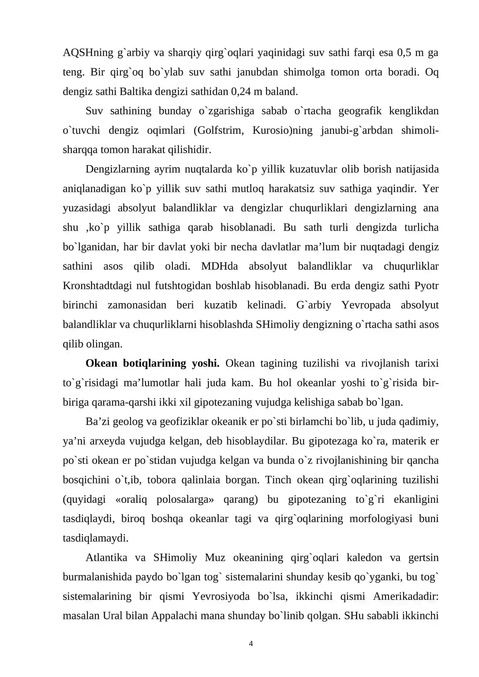 Dunyo okеani va uning xususiyatlari 4