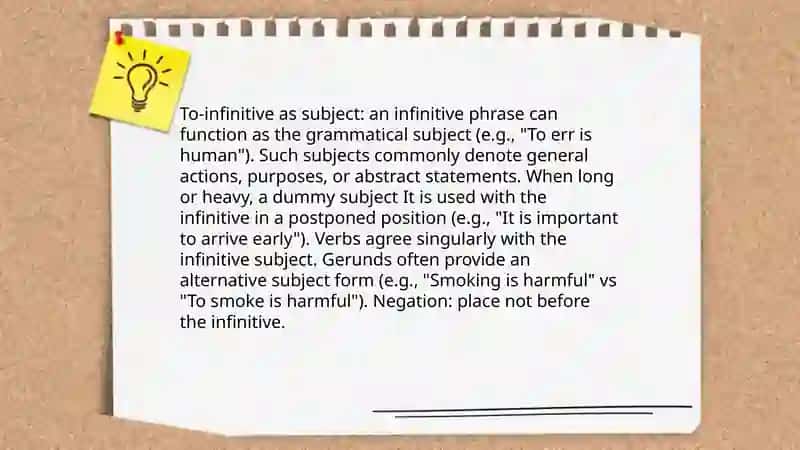Infinitive 4