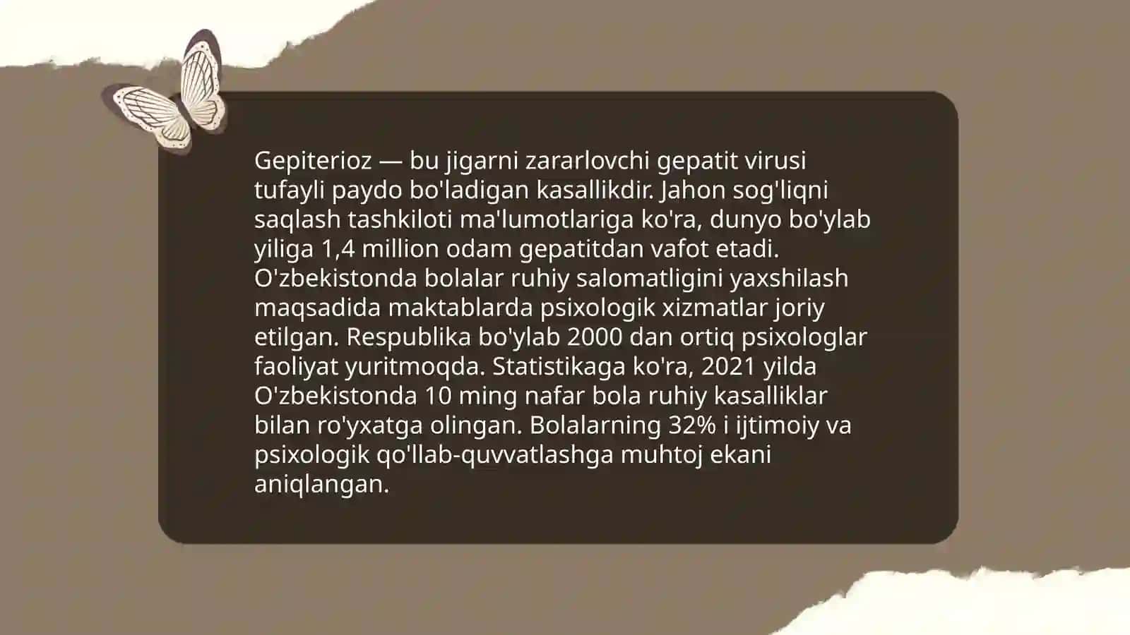 Gepiterioz uni bolalarda nerv ruhiy rivojlanishidagi ahamiyati 4