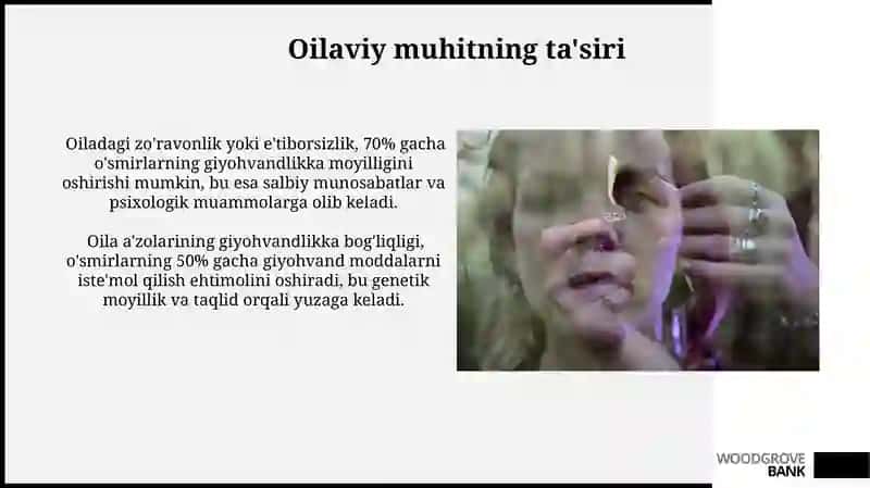 Oʻsimirlarda giyohvandlik kelib chiqishi va sabablari 4