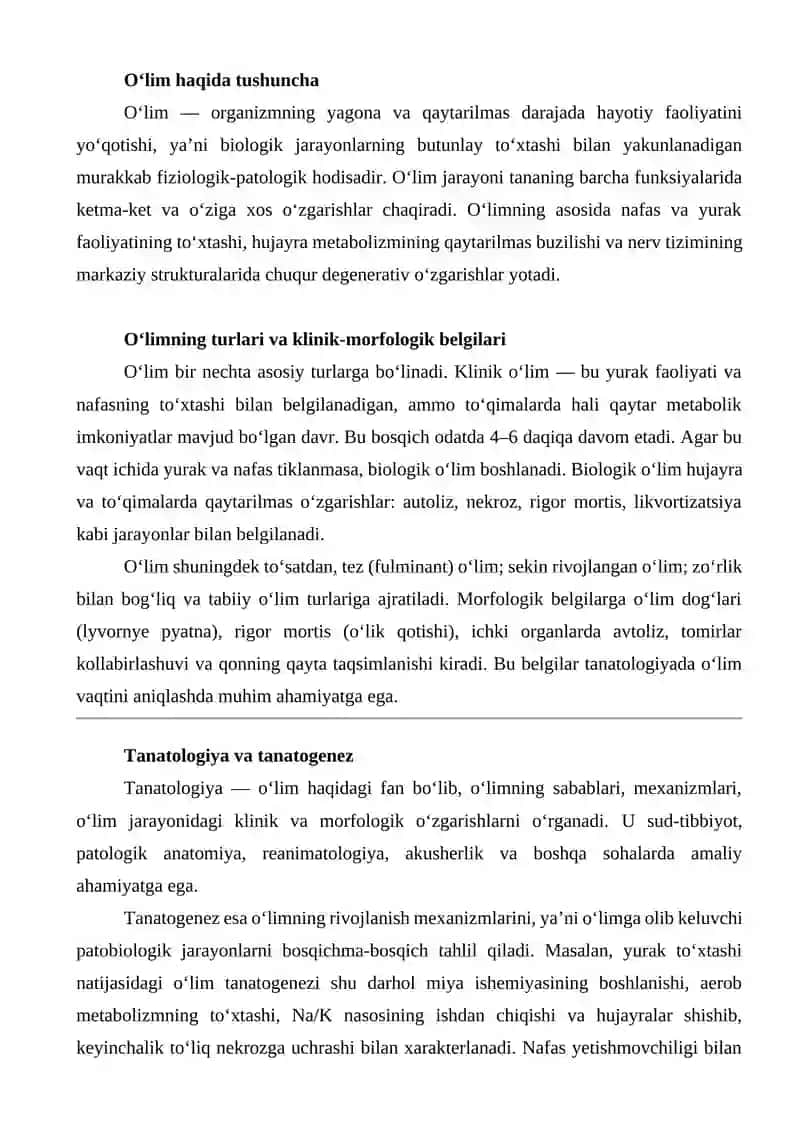 Onalar o‘limi – sabablari, rivojlanish mexanizmlari, patomorfologiyasi va diagnostikasi 4