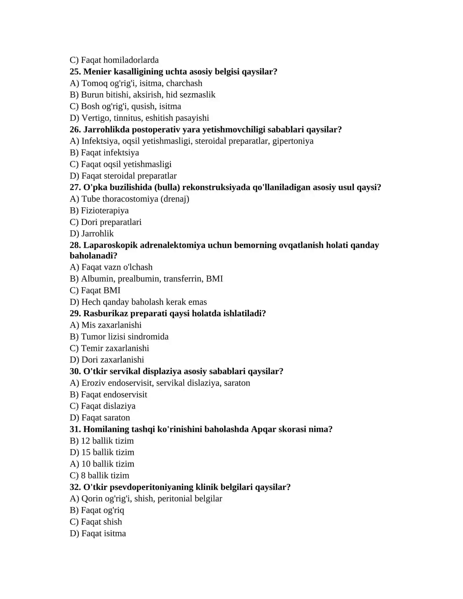 Qon analizi savollari 4