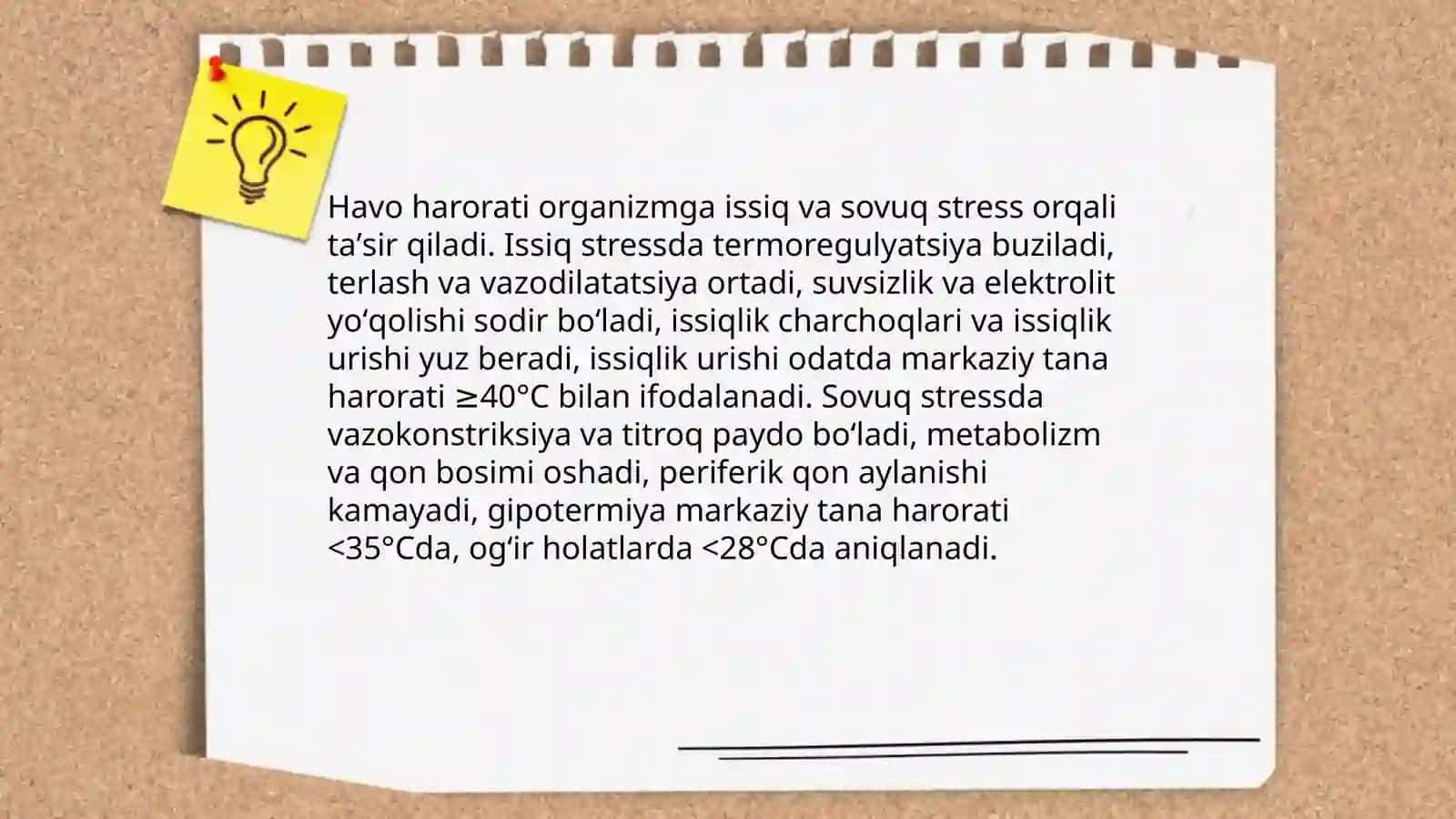 Mikroiqlim tushunchasi va inson salomatligi bilan bogʻliqligi 4