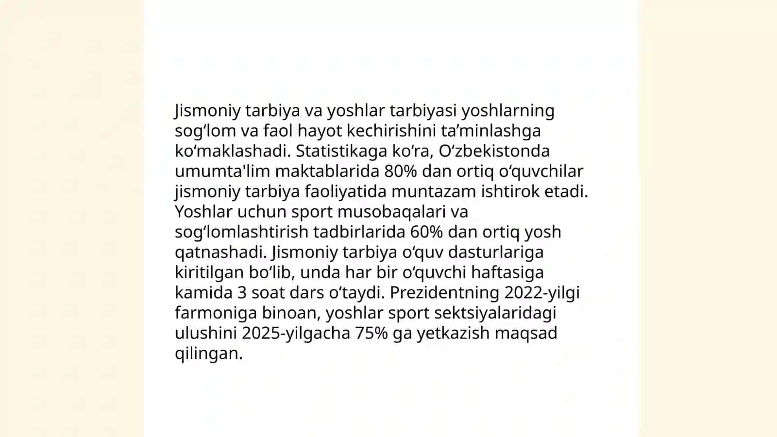 Jismoniy tarbiyaning jamiyatdagi ijtimoiy ahamiyati 4