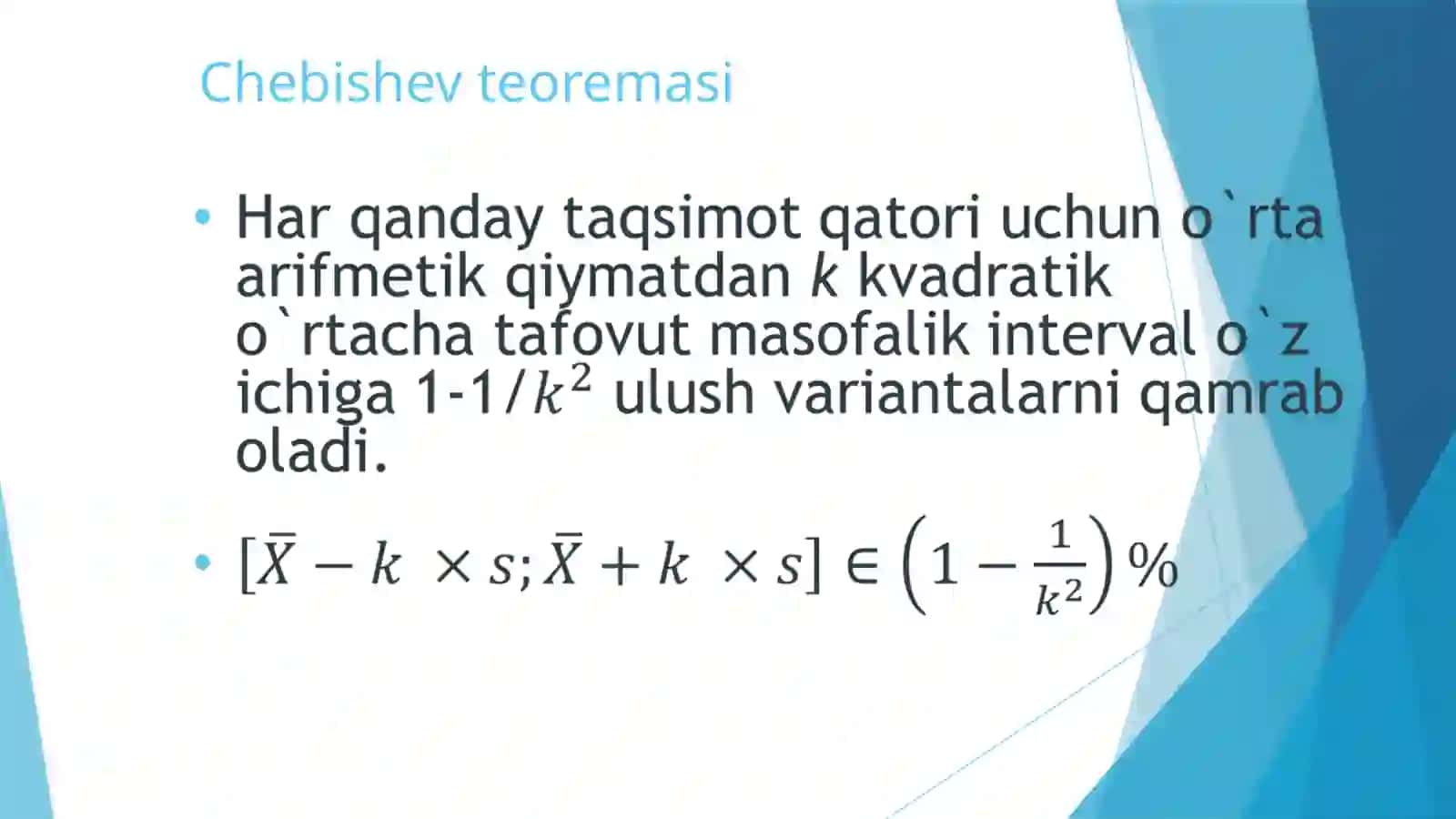 Diskret tasodifiy miqdorlar iqtisodiy tatbiqi 4