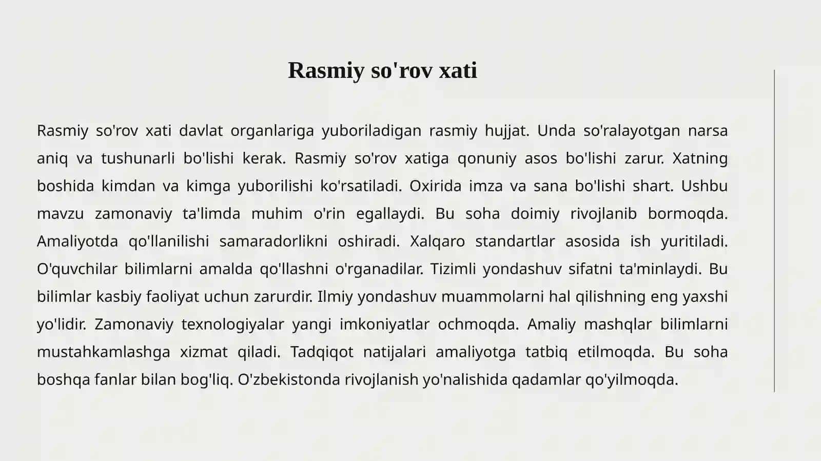 So'rov xati 4