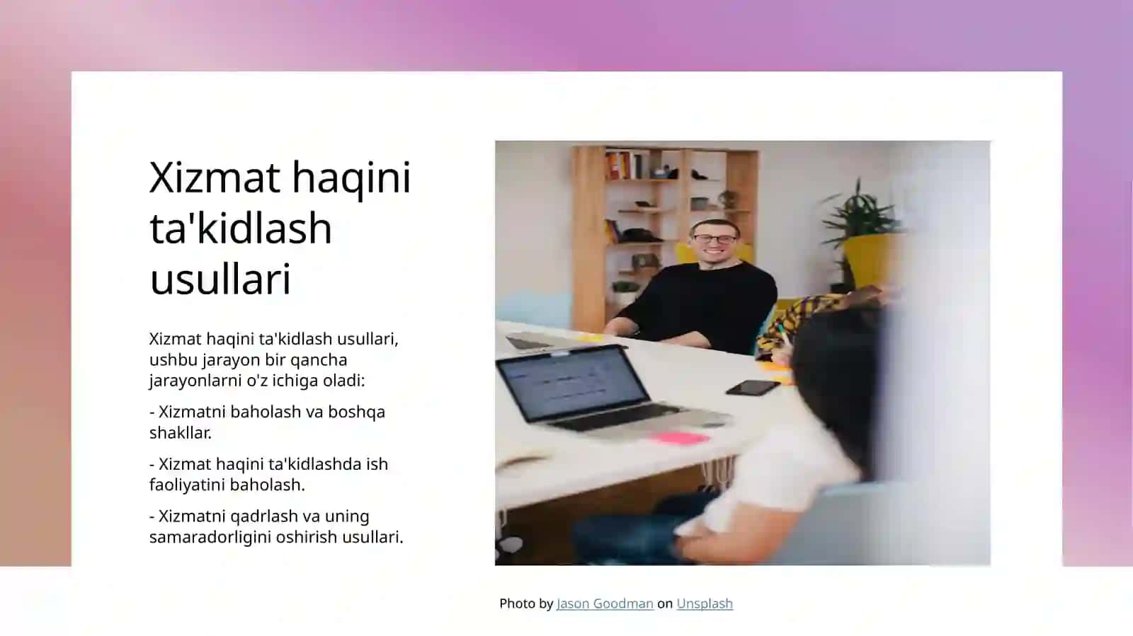 AQShda inson resurslarini boshqarish strategyasi 4