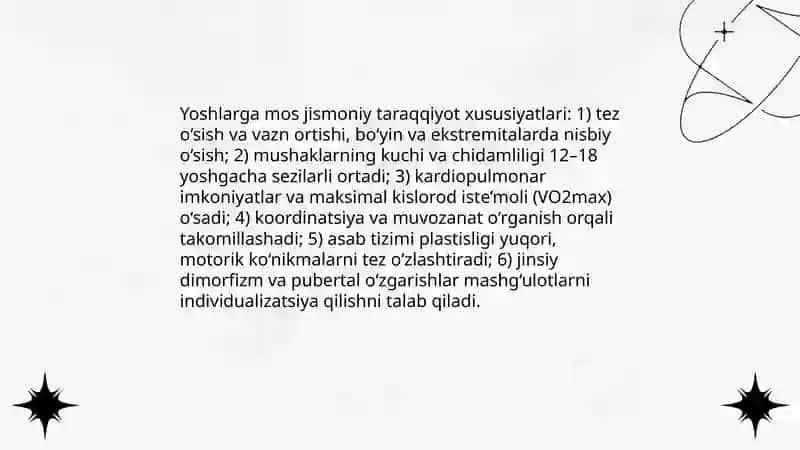 Bolalar jismoniy tarbiya faning umumiy masalalari 4