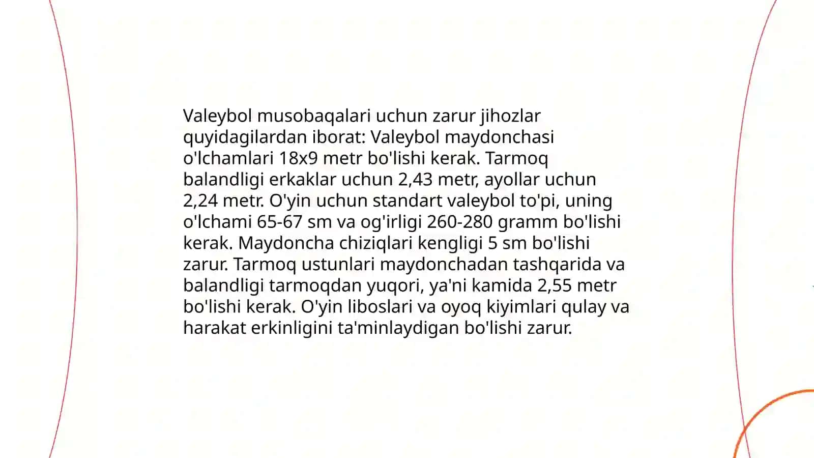 Maktablarda valeybol musobaqalarini tashkil qilish 4