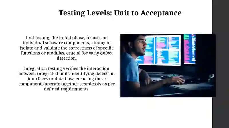 Testing Strategies for large software systems 4